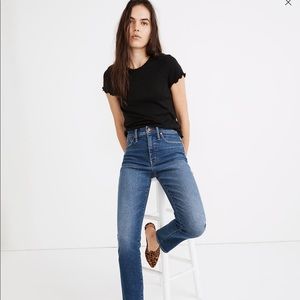 Madewell Stovepipe Jeans Manchester Wash, Size 26